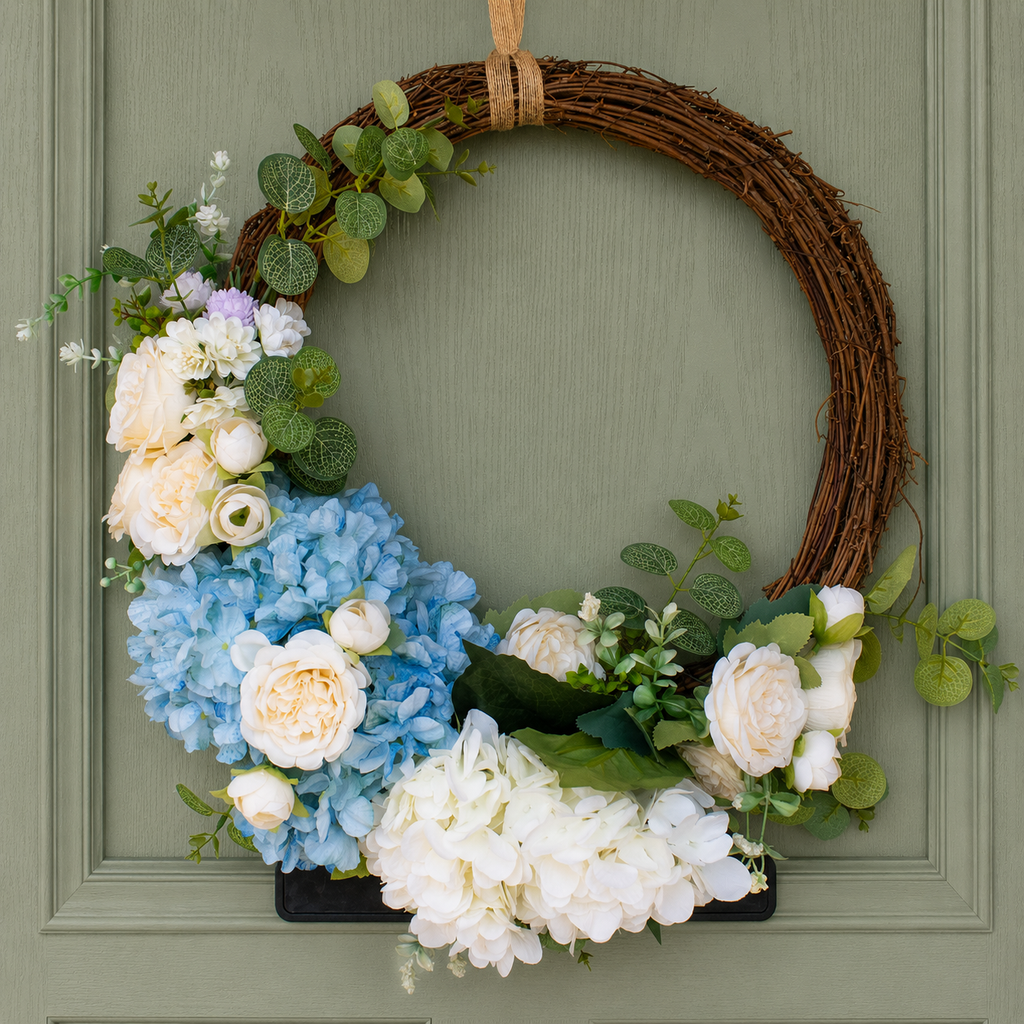 Summer Blues Wreath