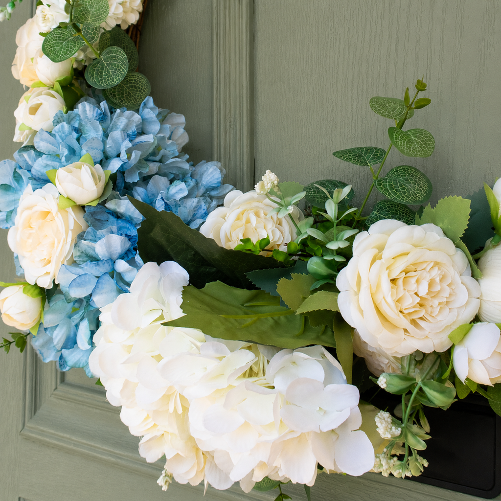 Summer Blues Wreath