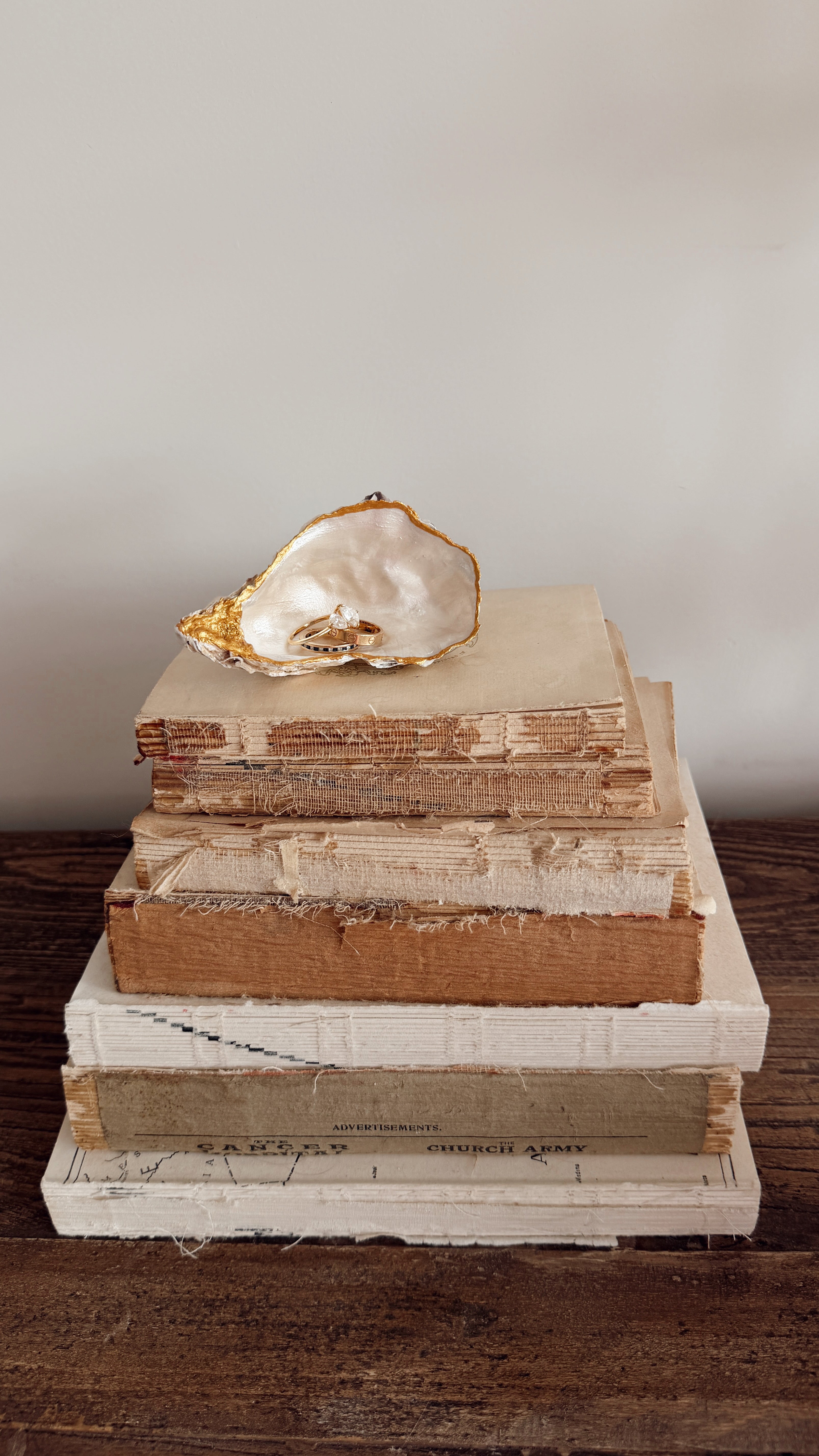 Pearlescent Oyster Shell