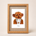 Custom Pet Portrait - Framed